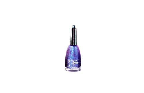 La Femme Nail Polish Fine Glitter Shimmer Varnish Iridescent UltraMarine #314