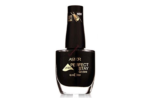 Astor Perfect Stay Gel Shine Nail Varnish VIP Black 607