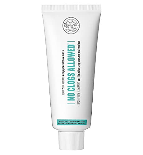 Soap & Glory No Clogs Allowed Super Self Heating Deep Pore Detox Mask 100ml