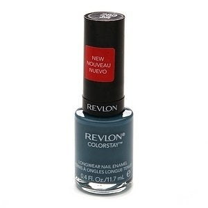 Revlon Colorstay Nail Polish Blue Slate 280