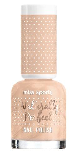 Miss Sporty Nail Polish Naturally Perfect Peachy Cream 009