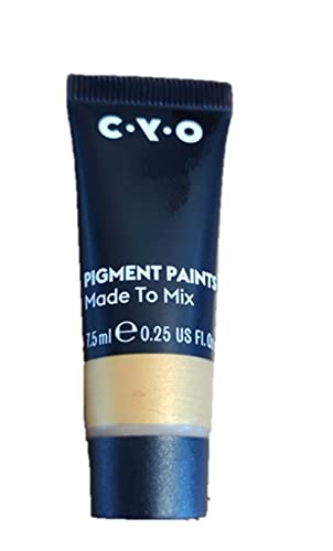 C.Y.O Pigment Paints Made to Mix Gold 7.5ml