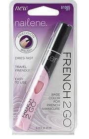 Nailene French 2 Go French Tip Nail Pen Base Color 61065