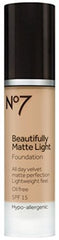 No7 Beautifully Matte Light Foundation Beige