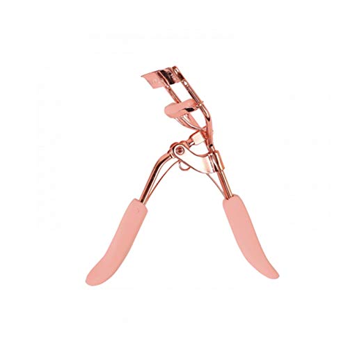 Luxury Eyelash Curler in Rose Gold & Dusky Pink with Silicone Pads RRP £14