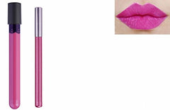 Kiss-Proof 2pc Matt Lip Colour Lipstick Wand Set with Lipliner Pink
