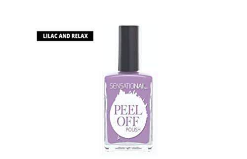 SensatioNail Peel Off Polish Lilac & Relax