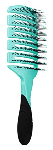 Wet Brush Pro Detangler Brush Flex Dry Paddle Purist Blue