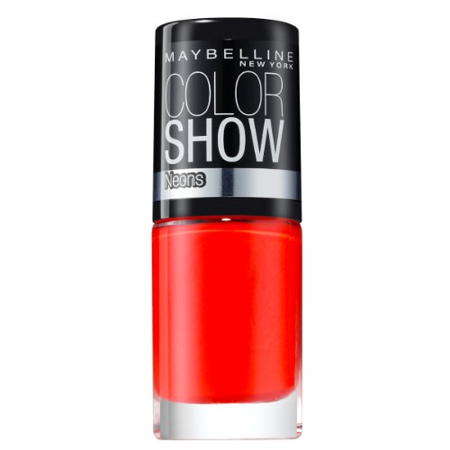Maybelline Color Show Neons Nail Varnish Orange Fix