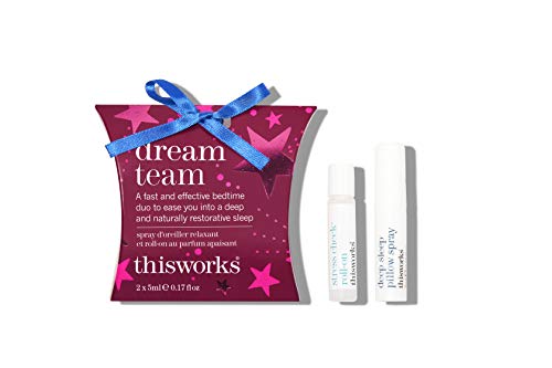 This Works Dream Team Gift Set, Includes Stress Check Roll-On and Deep Sleep Pillow Spray