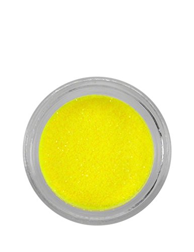 Glitter powder, Neon yellow, yellow