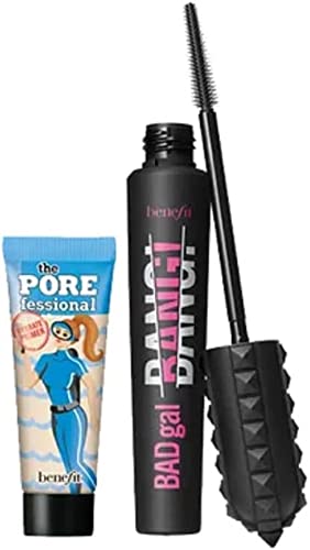 BENEFIT BigTime Beauty - FULL SIZE BADgal BANG! mascara & DELUXE MINI POREfessional Hydrate Primer