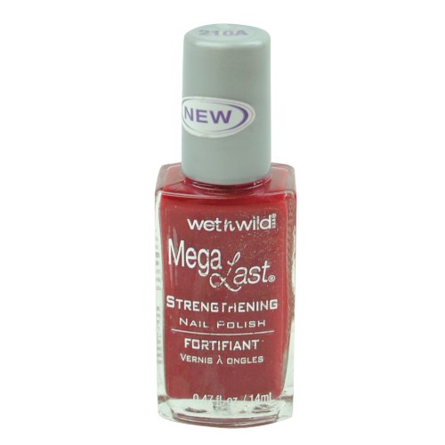 WET N WILD MEGA LAST STRENGTHENING NAIL POLISH #210A HEAD OVER HEELS