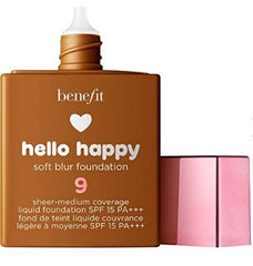 Benefit Hello Happy SPF15 Soft Blur Liquid Foundation 30ml Shade 9