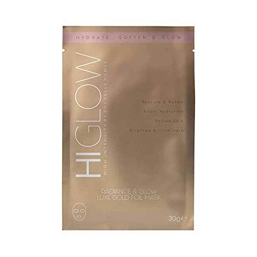 HIGlow High Intensity by Rochelle Humes -Radiance & Glow Luxe Gold Foil Mask 30g
