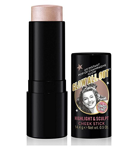 Soap & Glory Glow All Out Highlight & Sculpt Cheek Stick Ice Shimmer