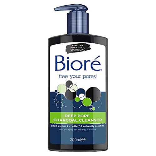 Biore Deep Pore Charcoal Cleanser 200ml