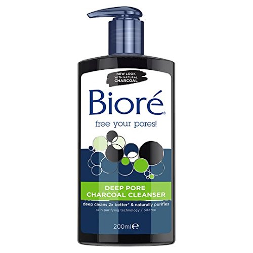 Biore Deep Pore Charcoal Cleanser 200Ml