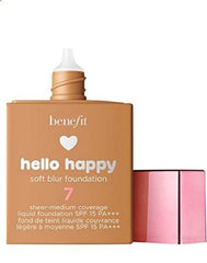 Benefit Hello Happy SPF15 Soft Blur Liquid Foundation 30ml Shade 7