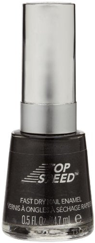 Revlon Top Speed Nail Polish Black Star 880