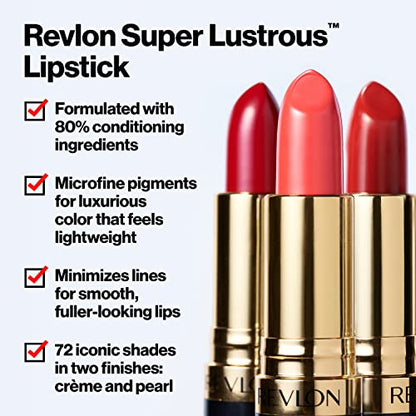 Revlon Lustrous Lipstick 520 Wine with Everything