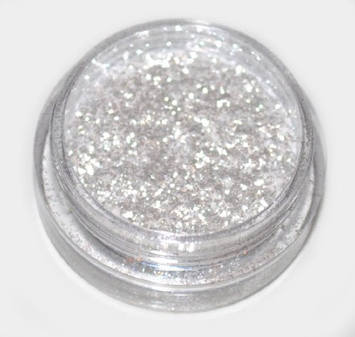Kiara World Snow White Diamond Eye Shadow Loose Glitter Dust Pot Powder Body Face Nail Art Party Shimmer Make-Up