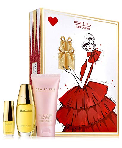 Estee Lauder Beautiful Perfume 3 Piece Gift Set