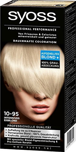 Syoss Coloration  10-95  Intense Eisblond Hair Color