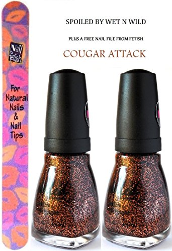 WET N WILD Spoiled Nail Color COUGAR ATTACK