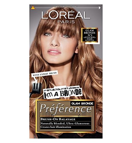 Loreal Preference Glam Lights Bronde Hair Colour N3
