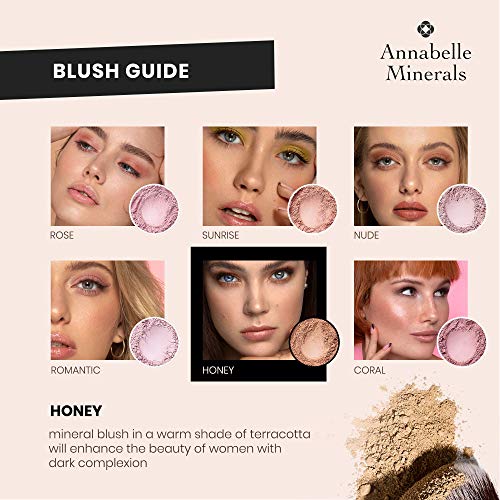 Annabelle Minerals - All-Natural Mineral Blush Powder Rose Satin
