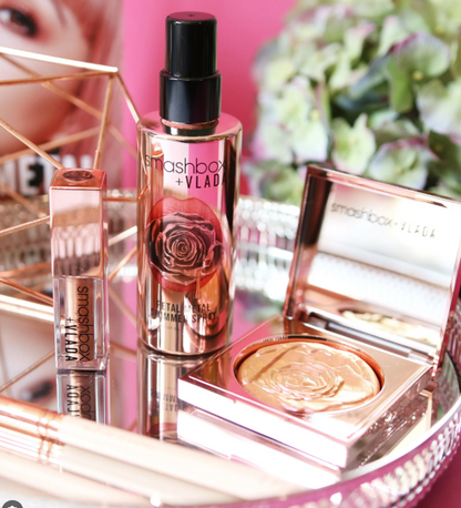 Smashbox + Vlada Metal Shimmer Highlighter Spray Petal Metal