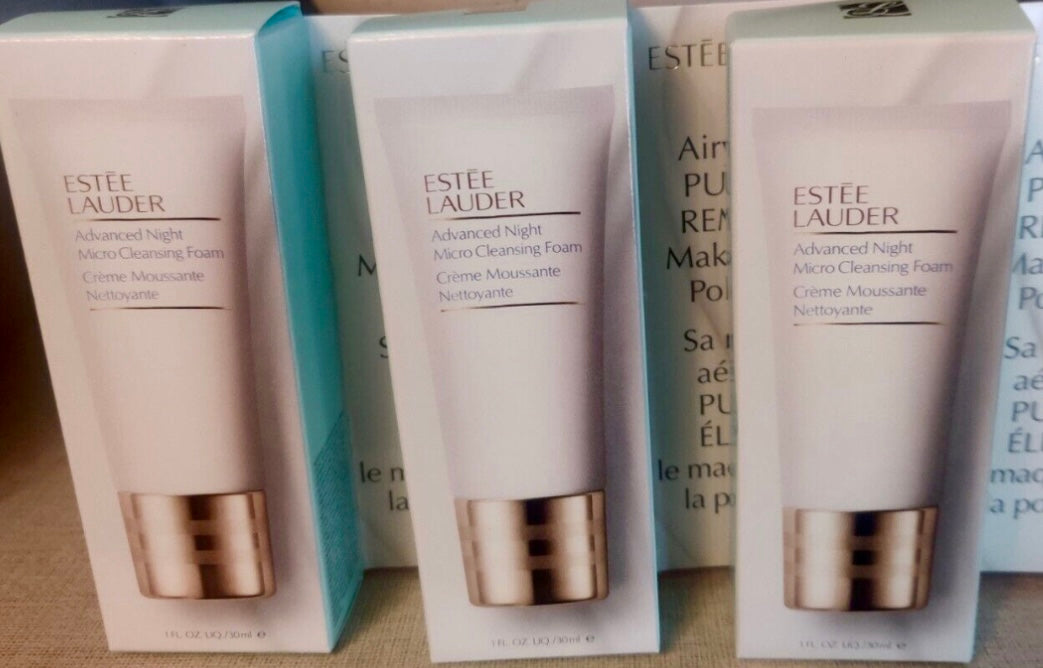 Estee Lauder Advanced Night Micro Cleansing Foam 3x 30ml (90ml total)