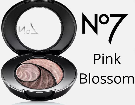 No7 Stay Perfect Trio Eyeshadow Palette - Pink Blossom 3g