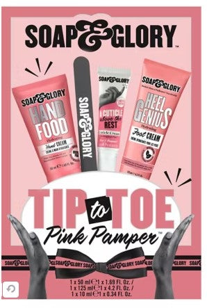 Soap & Glory Tip to Toe Pink Pamper Gift Set
