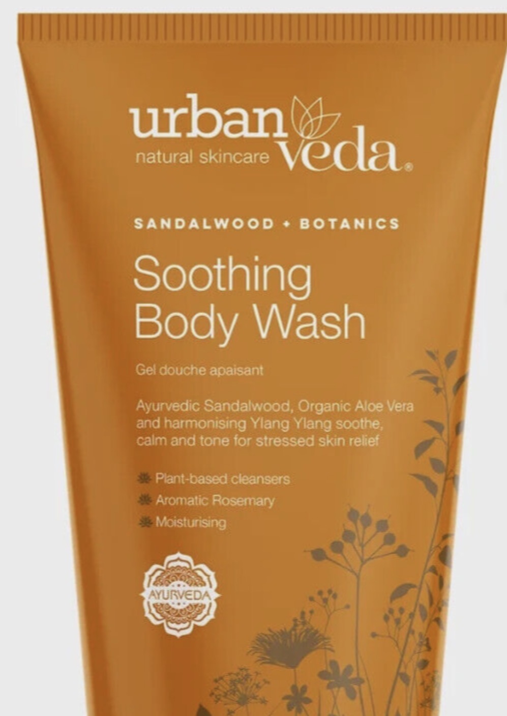 Urban Veda Purifying, Soothing, Radiance Body Wash Sachets 3x 10ml