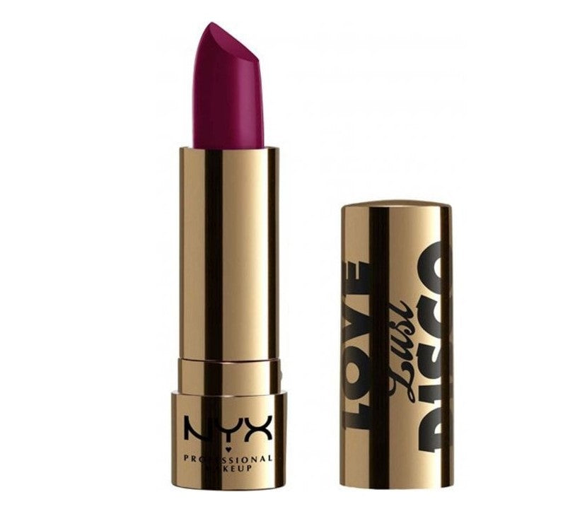 NYX Love Lust Disco Satin Lipstick, Foxy Mama