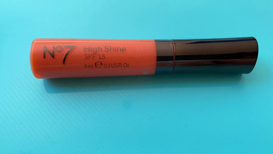 No7 High Shine Lip Gloss Tangerine Twist 9ml