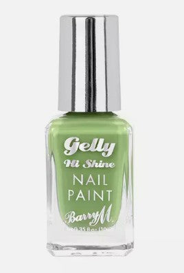 Barry M Gelly Hi Shine Nail Paint Pear