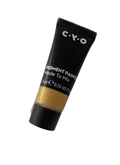CYO Pigment Paint Made to Mix Tube Gold 7.5ml