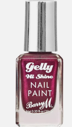 Barry M Gelly High Shine Nail Paint Beetroot