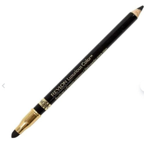 Revlon Luxurious Color Eyeliner Crayon & Smudger Black Velvet