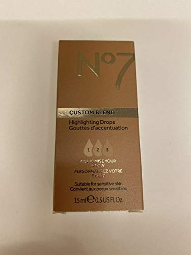 No7 Match Made CUSTOM BLEND Highlighting Drops Rose Gold