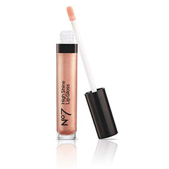 No7 High Shine Lip Gloss Pink Latte 8ml