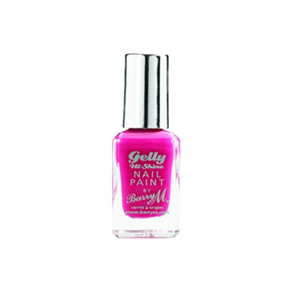 Barry M Gelly Hi Shine Nail Paint Pink Punch