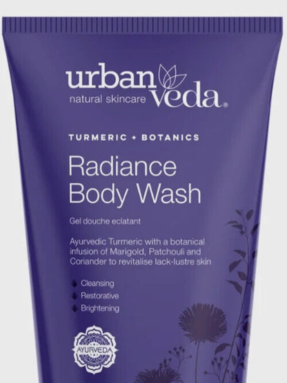 Urban Veda Purifying, Soothing, Radiance Body Wash Sachets 3x 10ml