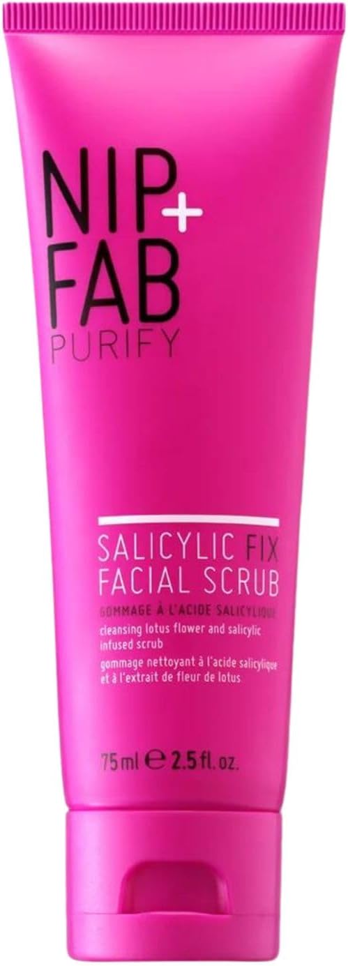 Nip + Fab Salicylic Acid Fix Scrub for Face with Vitamin E 75ml