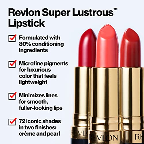 Revlon Lustrous Lipstick Bombshell Red 046