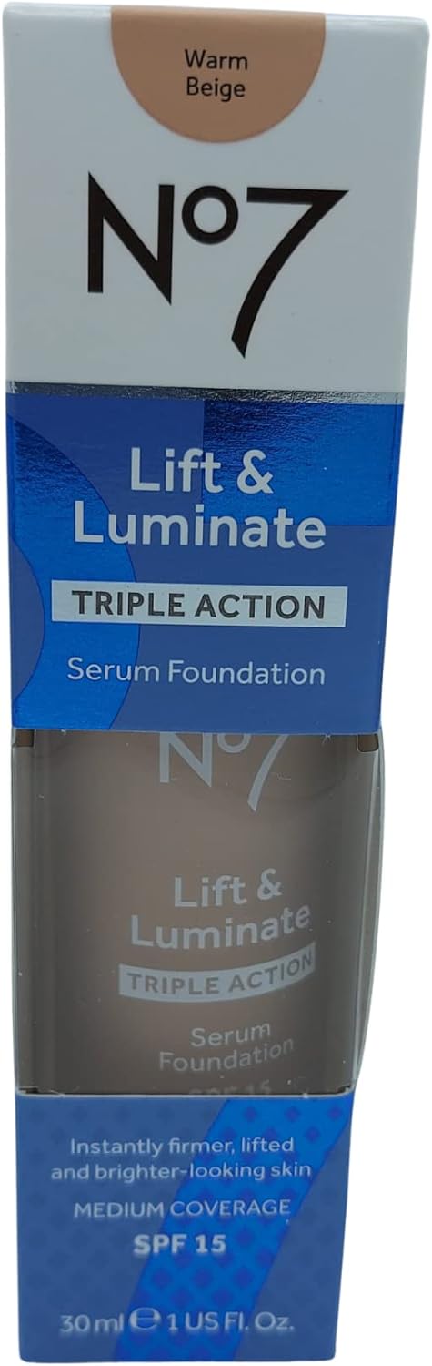 Lift & Luminate Foundation SPF15 Warm Beige 30ml (New Formula)