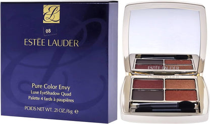 Estee Lauder Pure Colour Envy Luxe Eyeshadow Quad 4 Colour Palette 08 Wild Earth